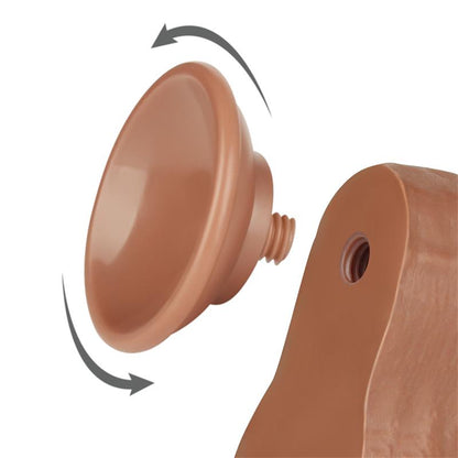 Dildo Sliding Skin 85 Brown