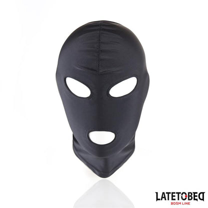 Open Mouth and Eyes Hood Black