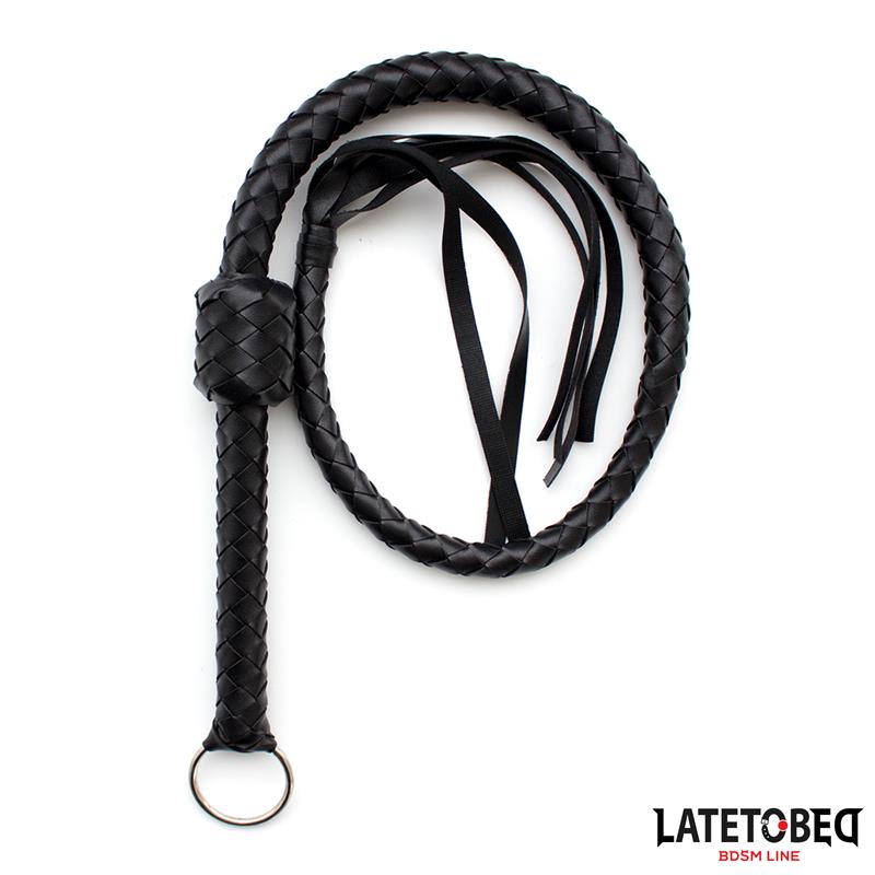 Braided Whip Black