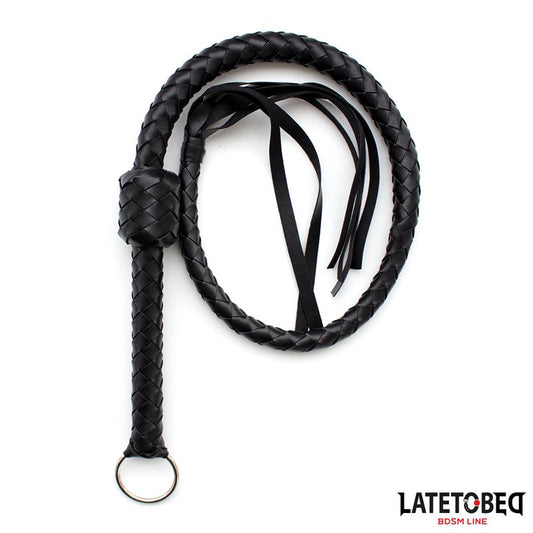Braided Whip Black
