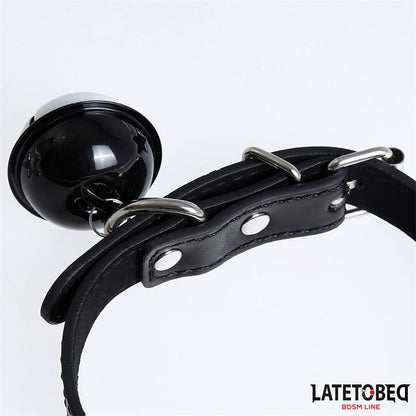 Collar with Bell Black Adjustable