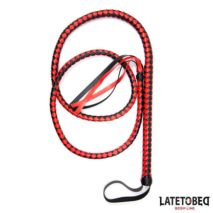 Long Whip Blacl and Red