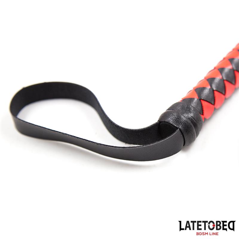Long Whip Blacl and Red