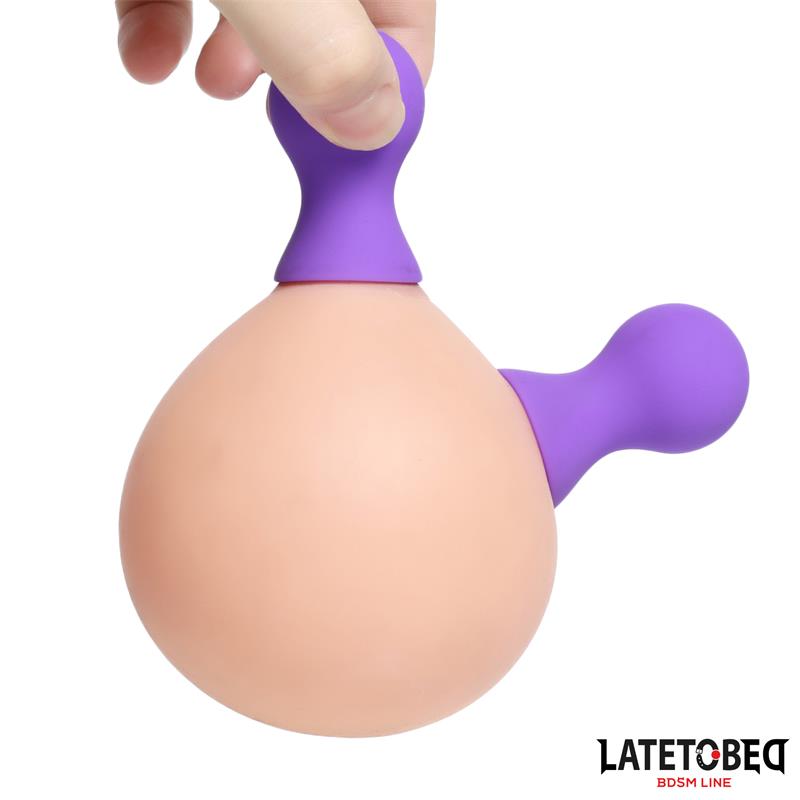 Silicone Nipple Suckers Purple