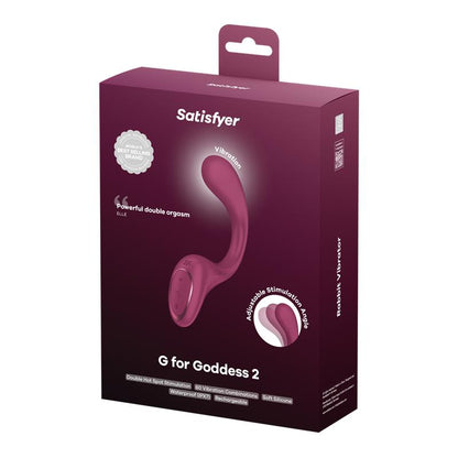 G for Goddess 2 Rabbit Vibrator Red