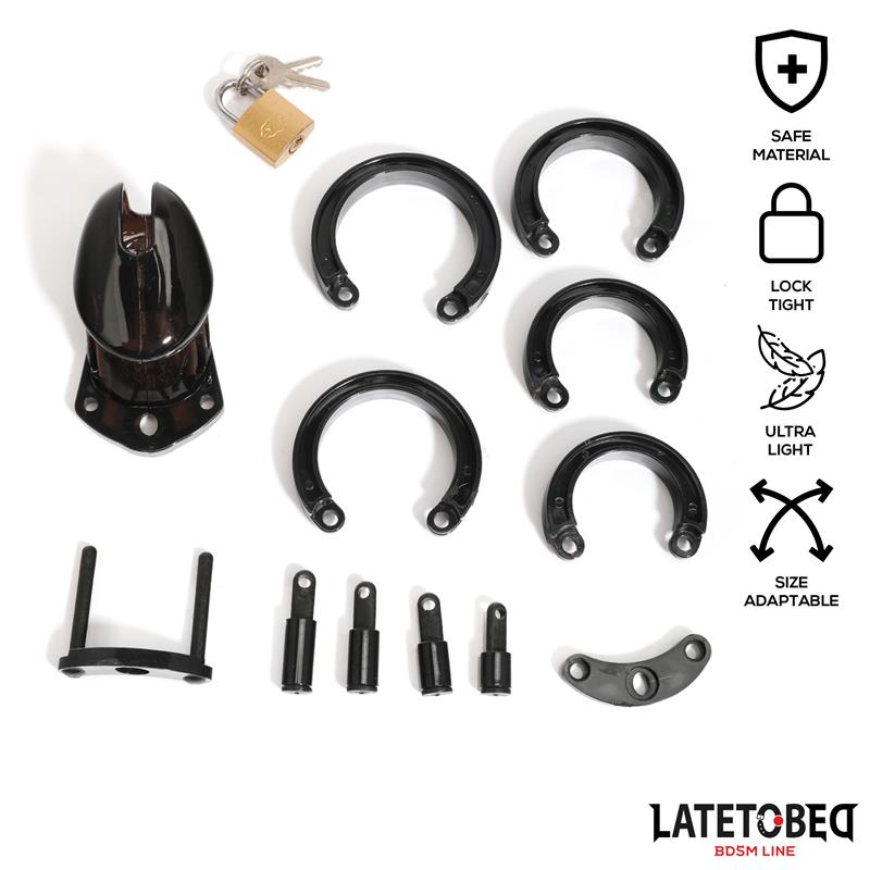 Chastity Cage Universal Short Black