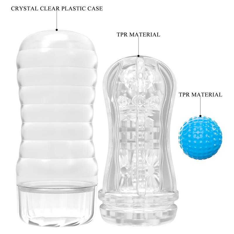 Planet Ball Rolling Masturbator Cup Blue