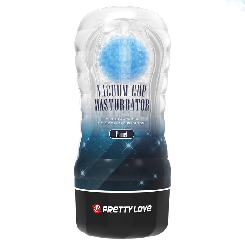 Planet Ball Rolling Masturbator Cup Blue