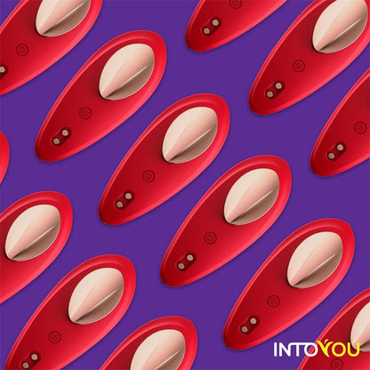 Silicone Panty Vibrator with App Layer Red