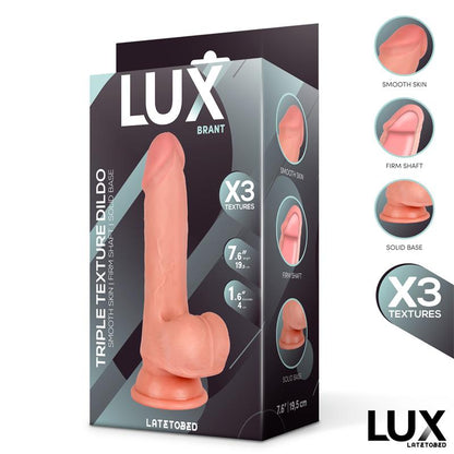 Brant Triple Density Dildo with Balls 76