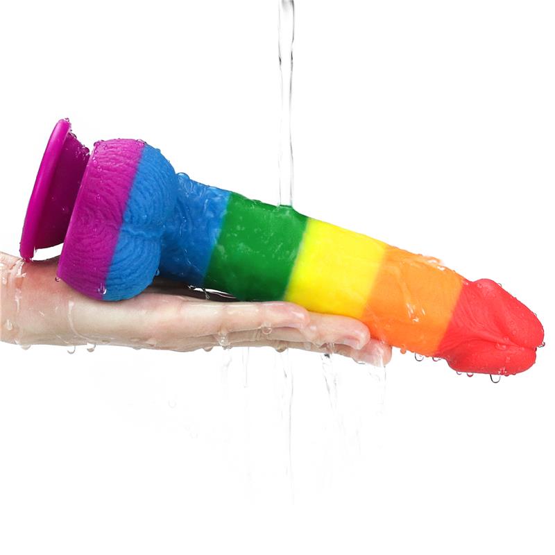 Dildo Prider 9 Liquid Silicone LGBT