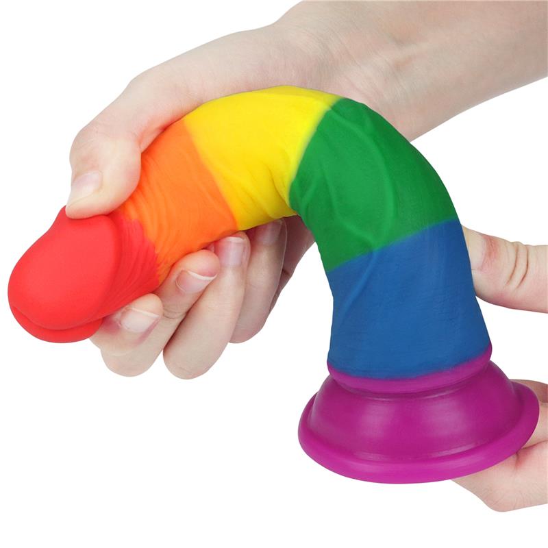 Dildo Prider 7 Liquid Silicone LGBT