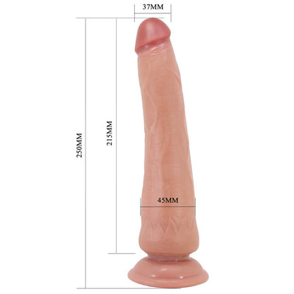 Sliding Skin Realistic Dildo Tan 25 cm