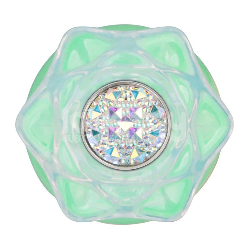 Gemoria Silicone Butt Plug Internal steel ball Glow in Dark