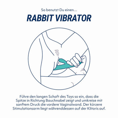 Rabbit vibrator z elektrostimulacijo MyStim - Daring Danny