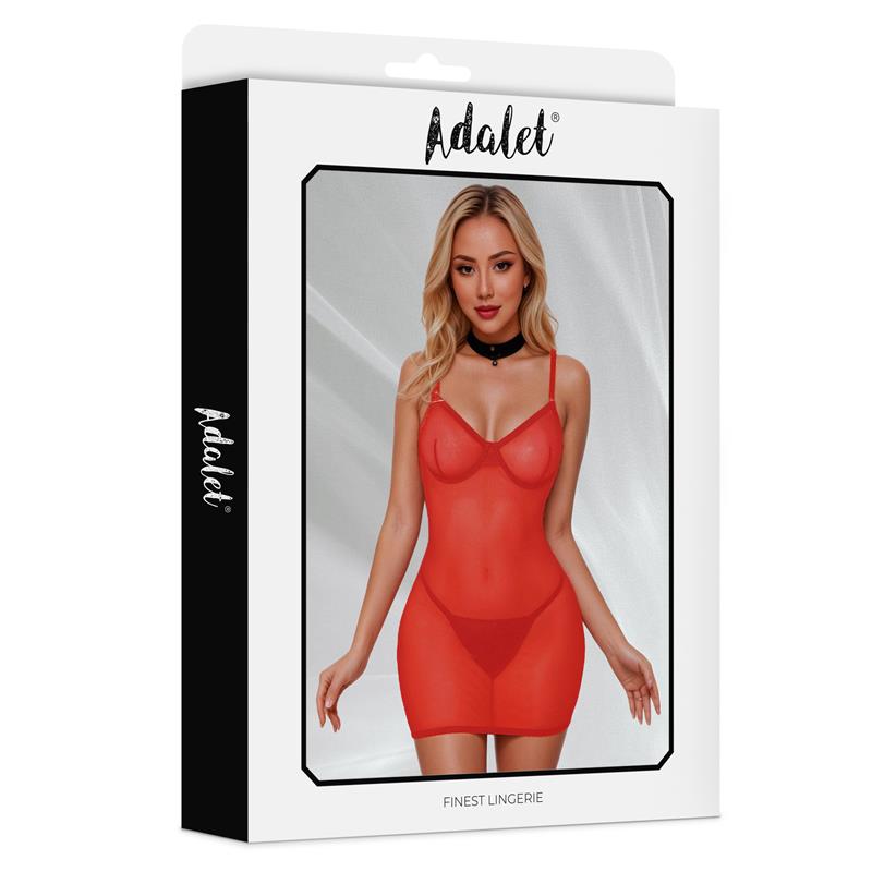 Hazel Babydoll Red