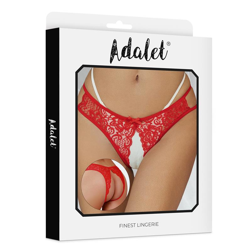 Hope Open Panty Red