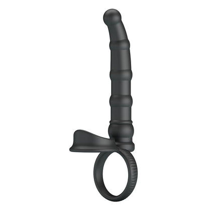 Tatum Cock Ring with Vibrating Plug Plug