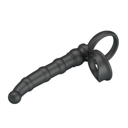 Tatum Cock Ring with Vibrating Plug Plug