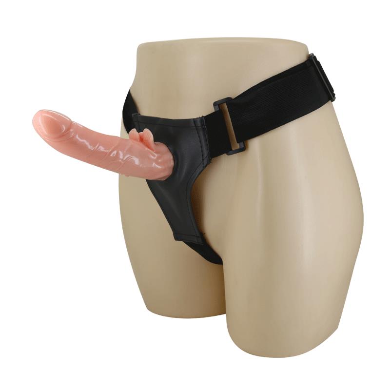 Baile Dildo Strap On with Remote Control 18 cm