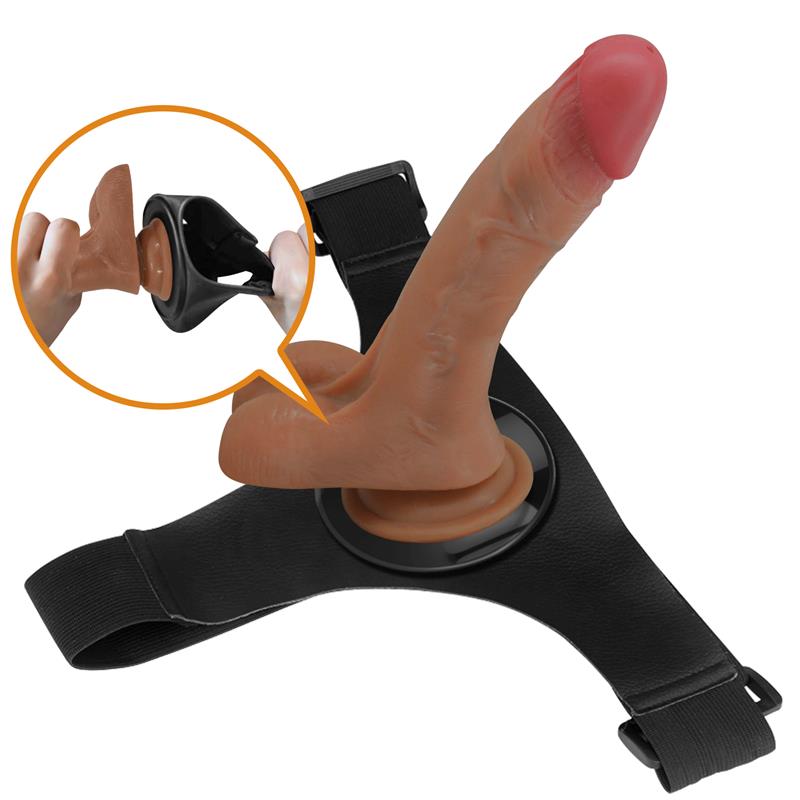 Oher Stra On with Vibration and Squirt Dildo