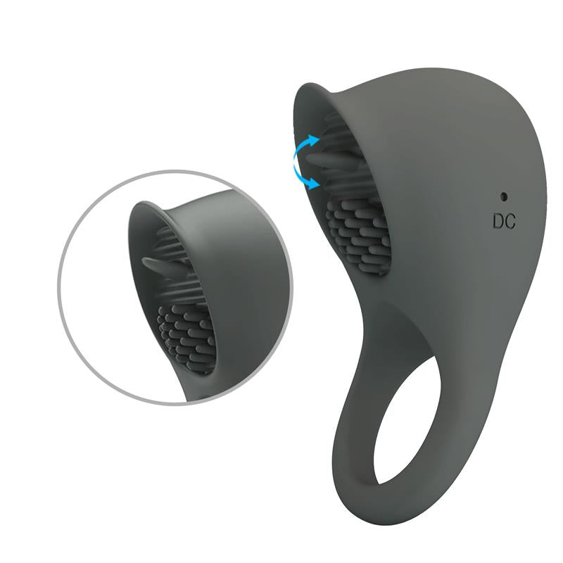 Nimbus Vibrating Cock Ring with Licking Tongue