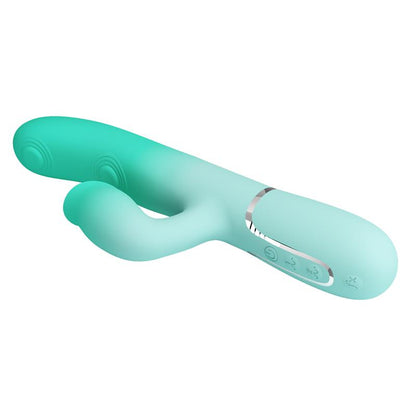 Gigi Rabbit Vibrator Thumping and Licking
