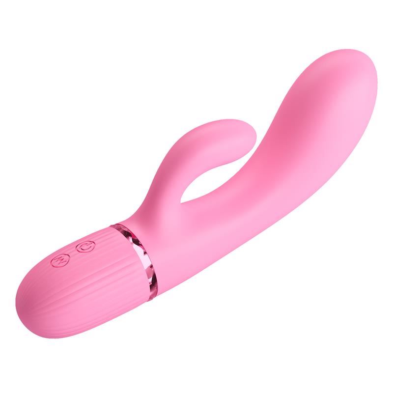 Marski Vibrator with Rabbit G Spot Pink