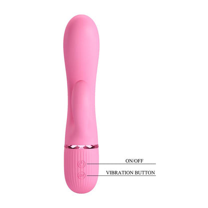 Marski Vibrator with Rabbit G Spot Pink