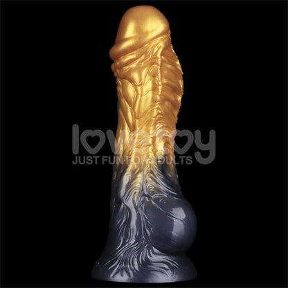Dual Density Silicone Inflatable Dildo 8