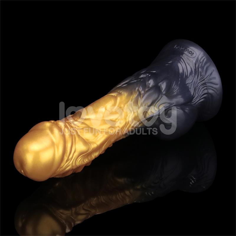 Dual Density Silicone Inflatable Dildo 8