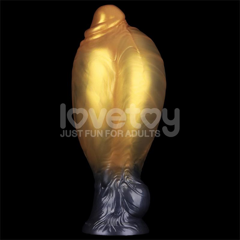 Dual Density Silicone Inflatable Dildo 8