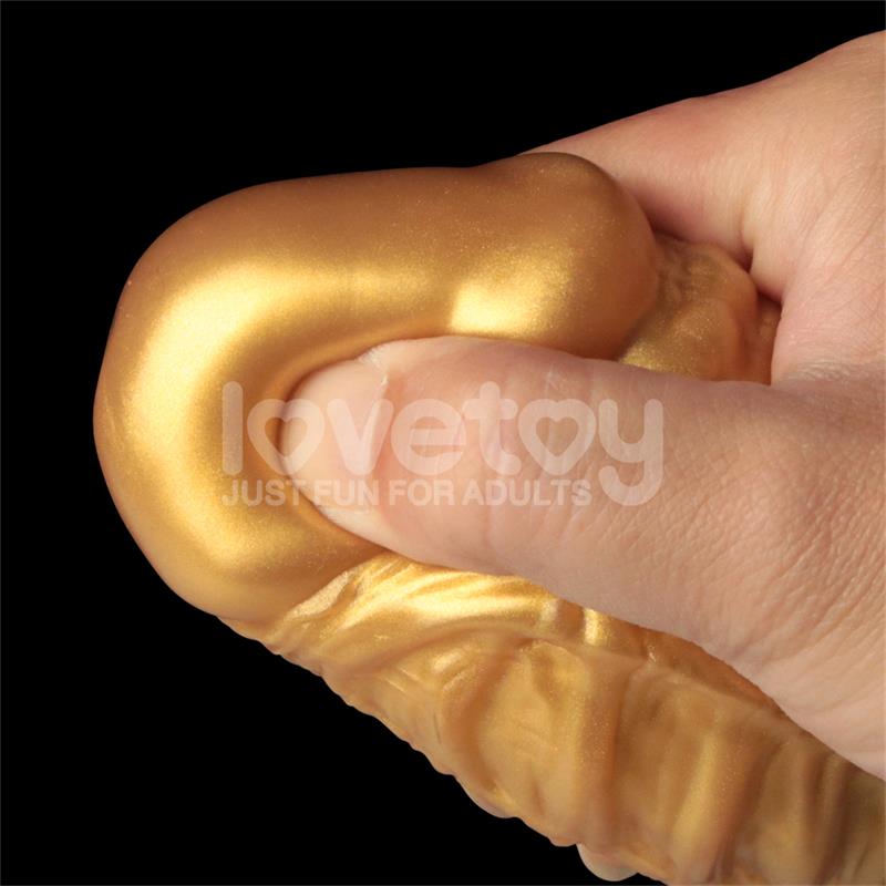 Dual Density Silicone Inflatable Dildo 8