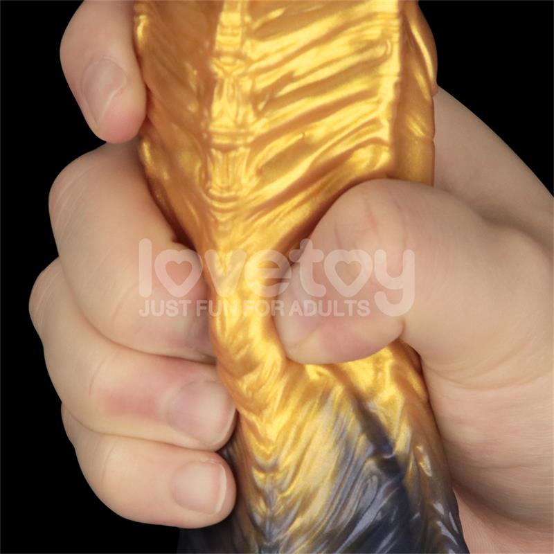 Dual Density Silicone Inflatable Dildo 8