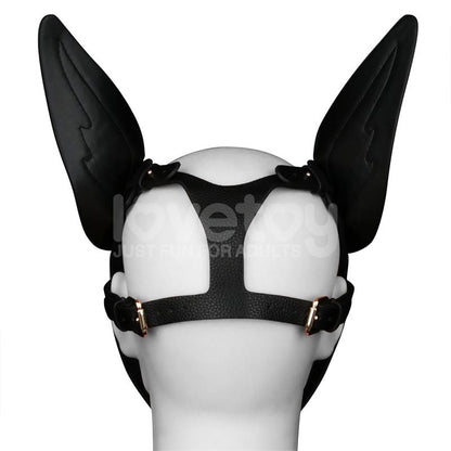 Rebellion Reign Scarred Alpha Pup Mask Red