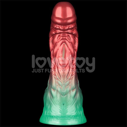 Dual Density Silicone Inflatable Dildo 8