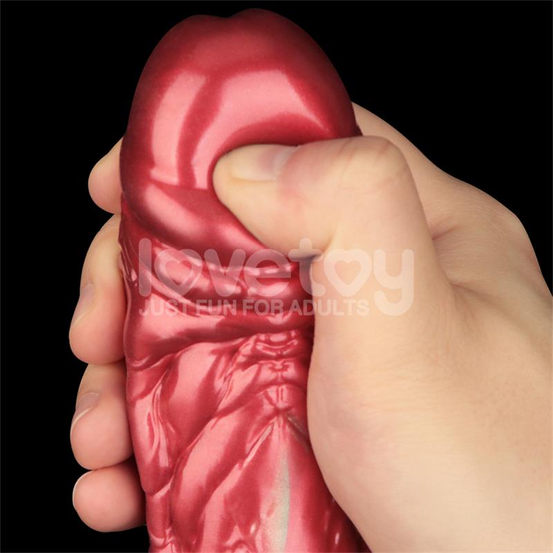 Dual Density Silicone Inflatable Dildo 8