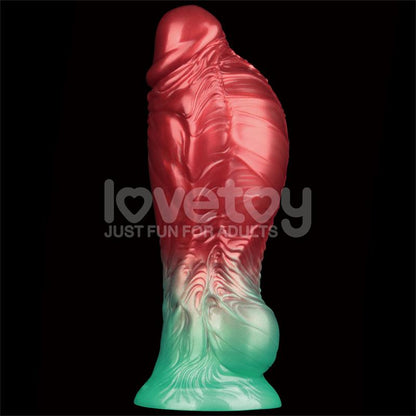 Dual Density Silicone Inflatable Dildo 8