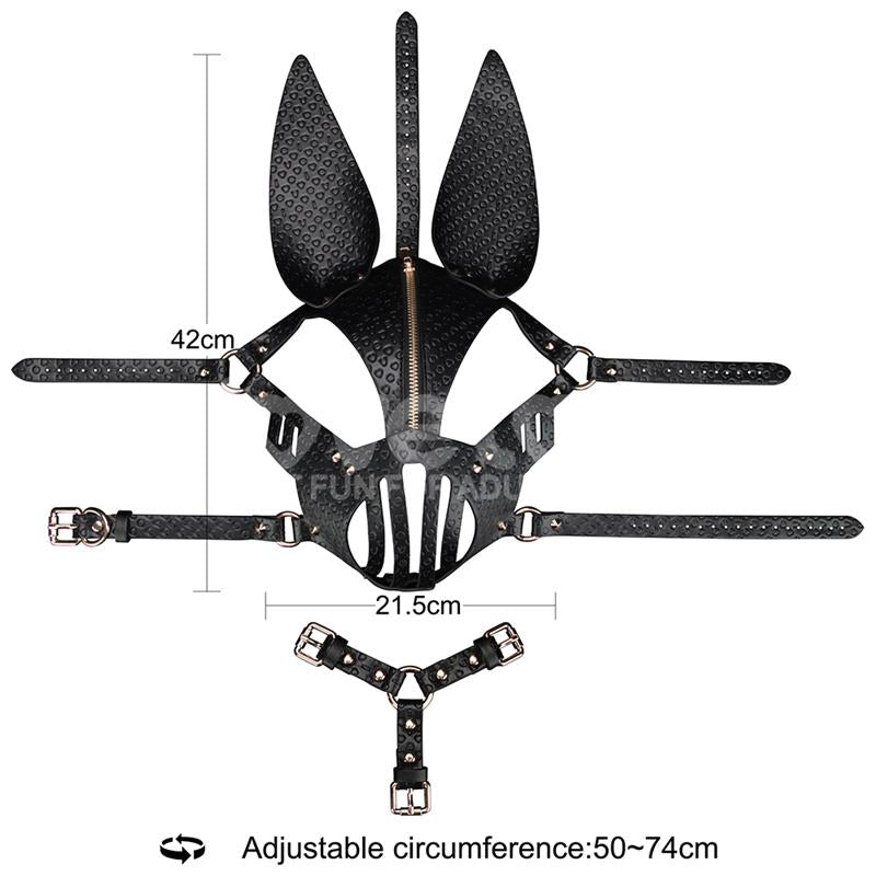 Rebellion Reign Dark Bunny Mask
