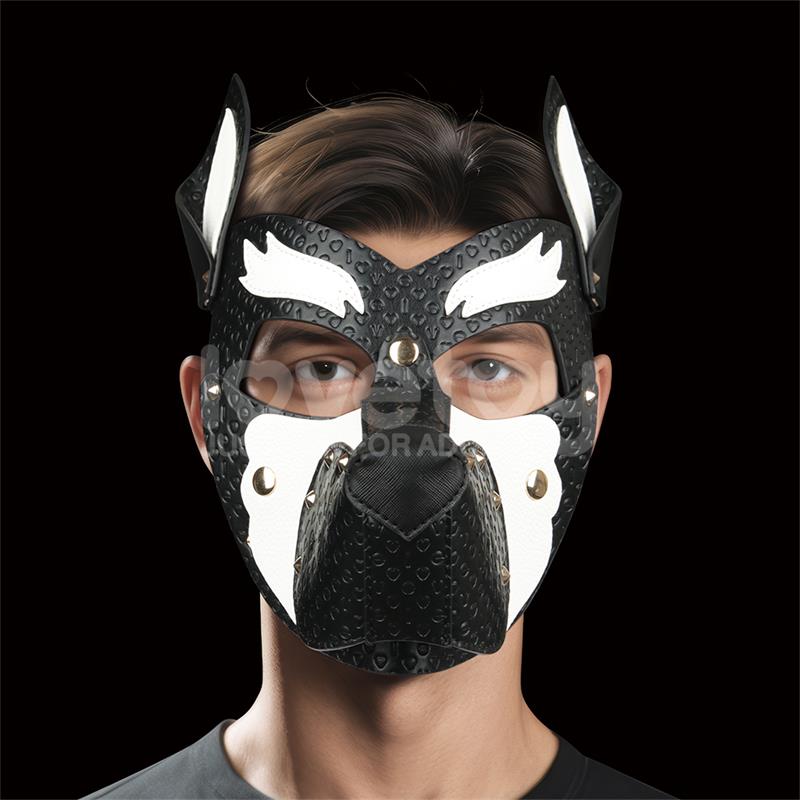 Rebellion Reign Howl Pup Mask White