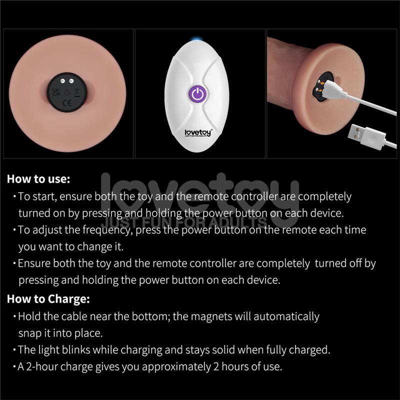 Vibrating Sliding Skin Pro II Silicone 9