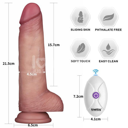 Vibrating Sliding Skin Pro II Silicone 85