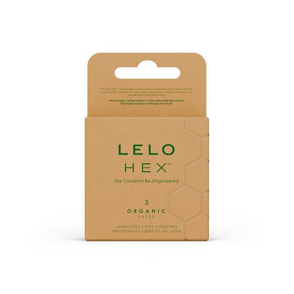 HEX Condoms Organic 3 units