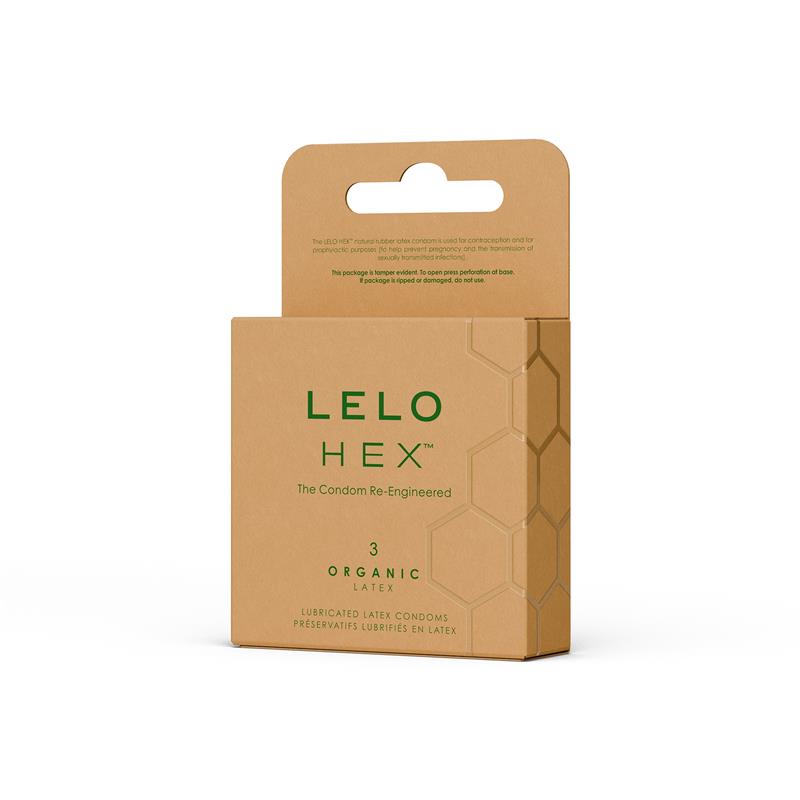 HEX Condoms Organic 3 units