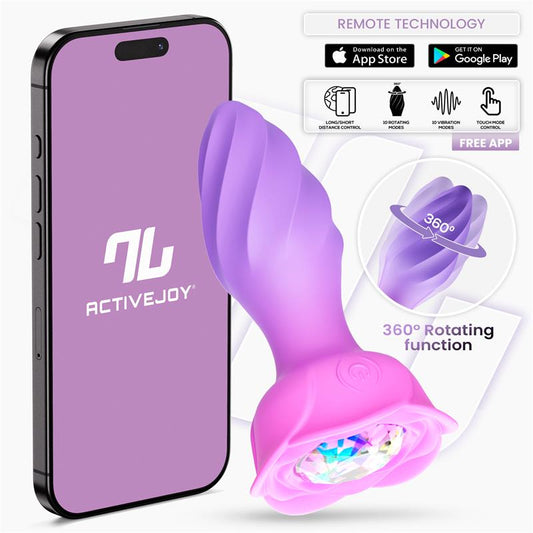 Moxy Butt Plug with Rotation 360º with App