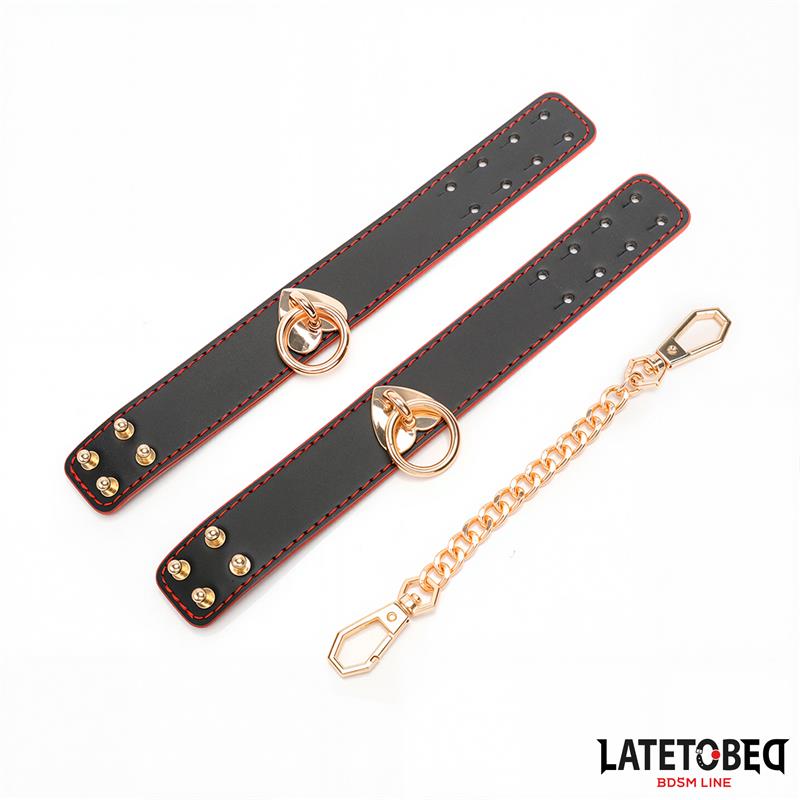 Ankle Cuff with Golden Chain