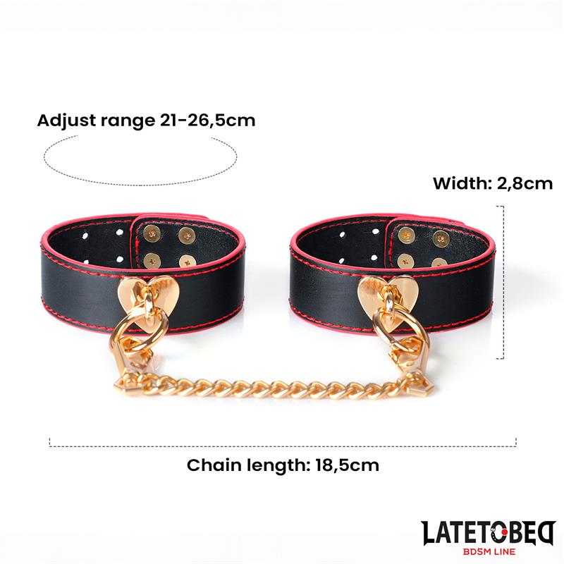 Ankle Cuff with Golden Chain