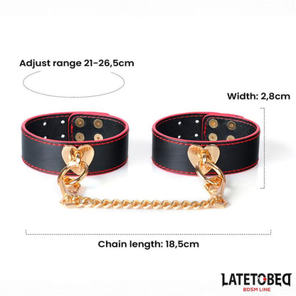 Ankle Cuff with Golden Chain