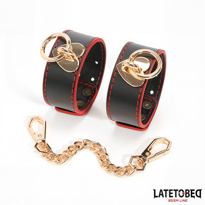 Wrist Cuff with Golden Chain