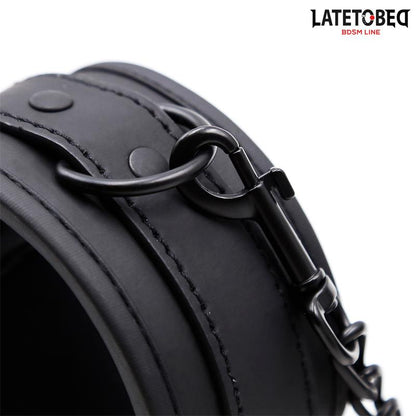 Solid black Ankle cuff